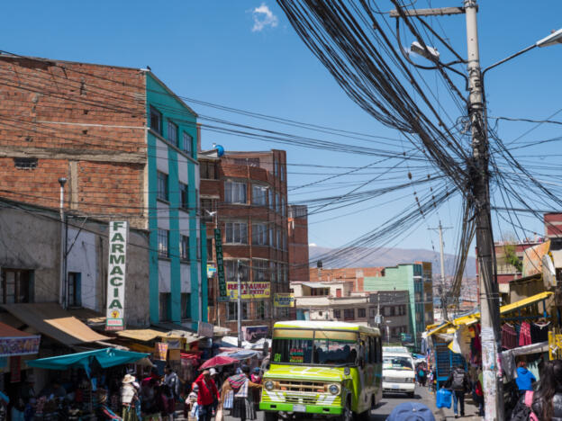 La Paz - Calle Max Paredes