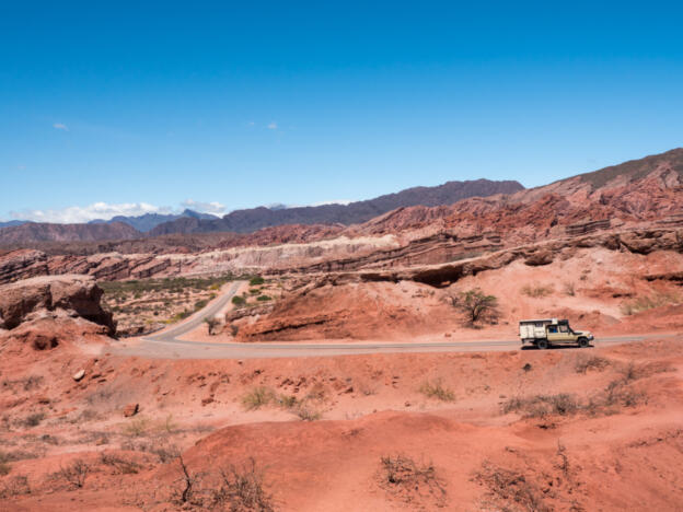 Quebrada de las Conchas - From Salta to Cafayate (Ruta 68)