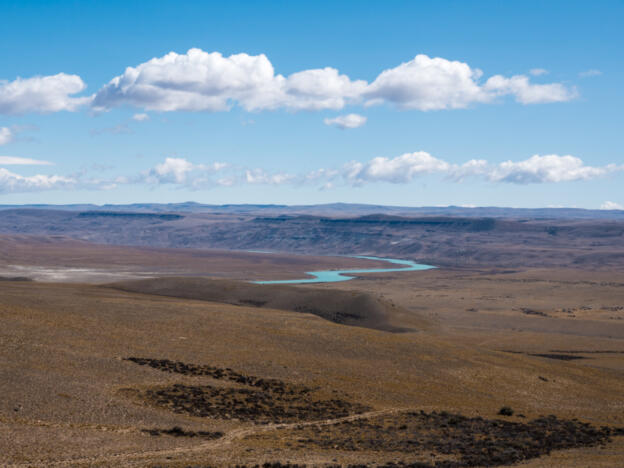 Río Santa Cruz - RP9 - From El Calafate to Comandante Luis Piedra Buena